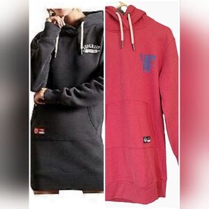 Superdry Women's Hoodie Dress -  Size L Never Worn